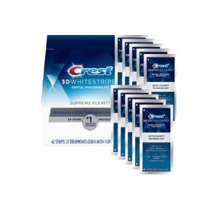 Половина курса Crest Whitestrips 3D Supreme FlexFit (Intensive)
